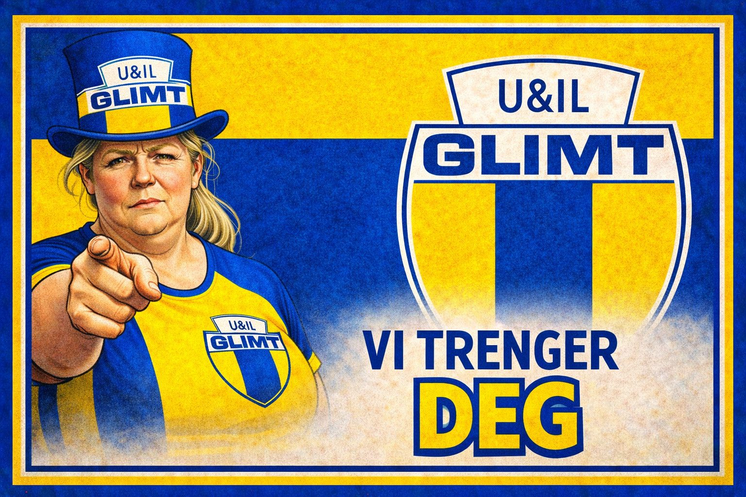 Vi trenger deg – vil du bidra til at U&IL Glimt lever videre og utvikler seg?